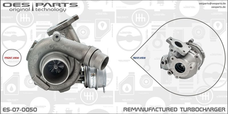 OES PARTS Kompressor,ülelaadimine ES-07-0050